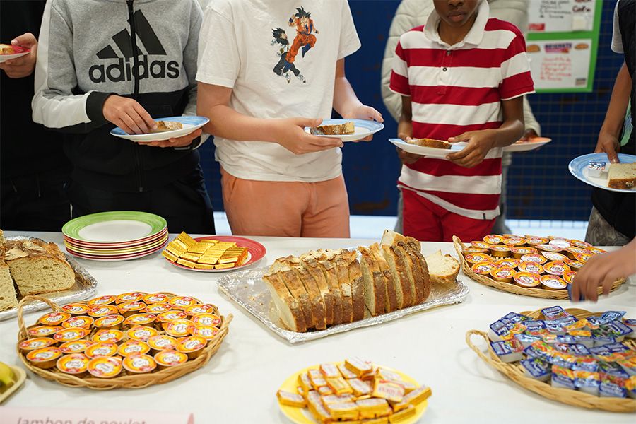 Petit déjeuner équilibré au collège pour les classes de 6e - Collège les  Gayeulles à Rennes